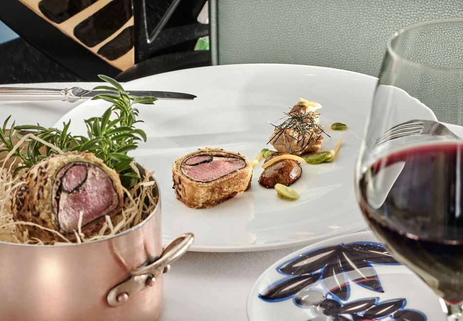 La Passagère Michelin Starred Restaurant Antibes main course