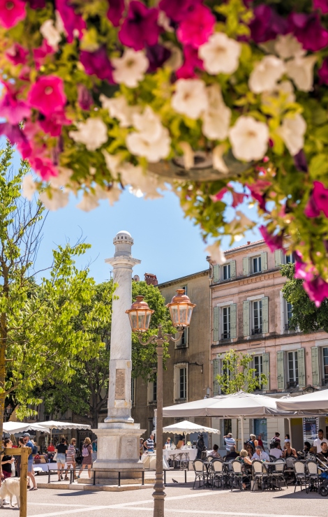 Square in Antibes, French Riviera