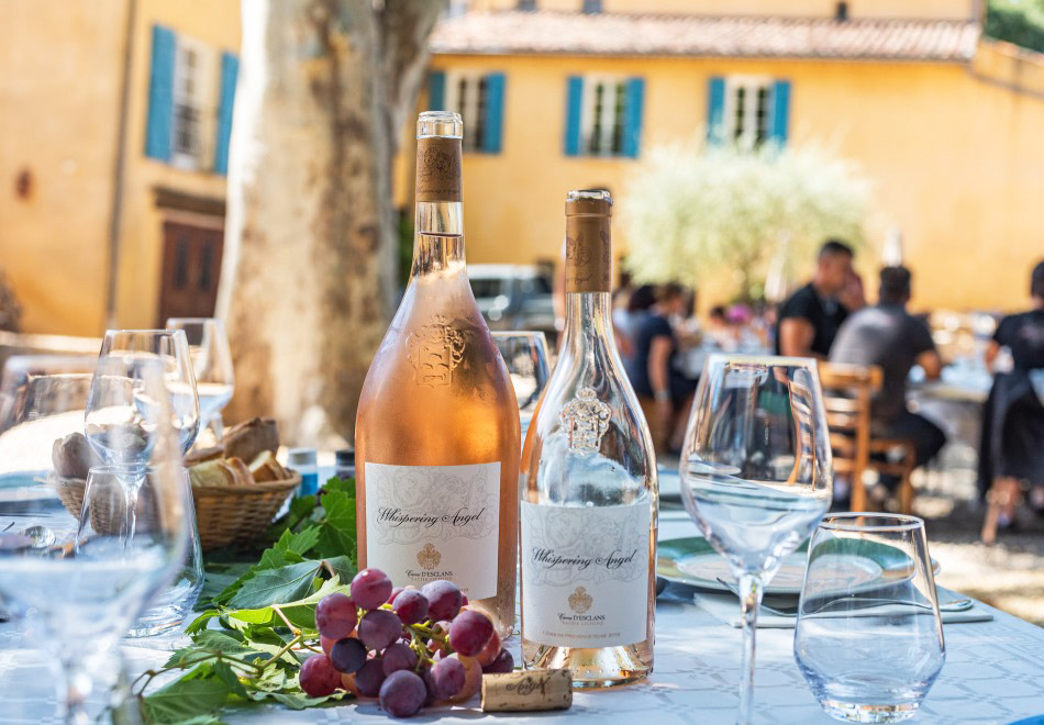 Whispering Angel Private Rosé Tasting | Chateau d'Esclans