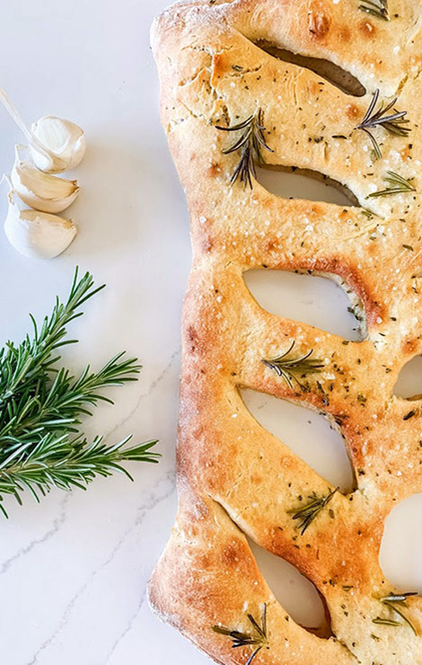 Fougasse traditional French Riviera flatbread