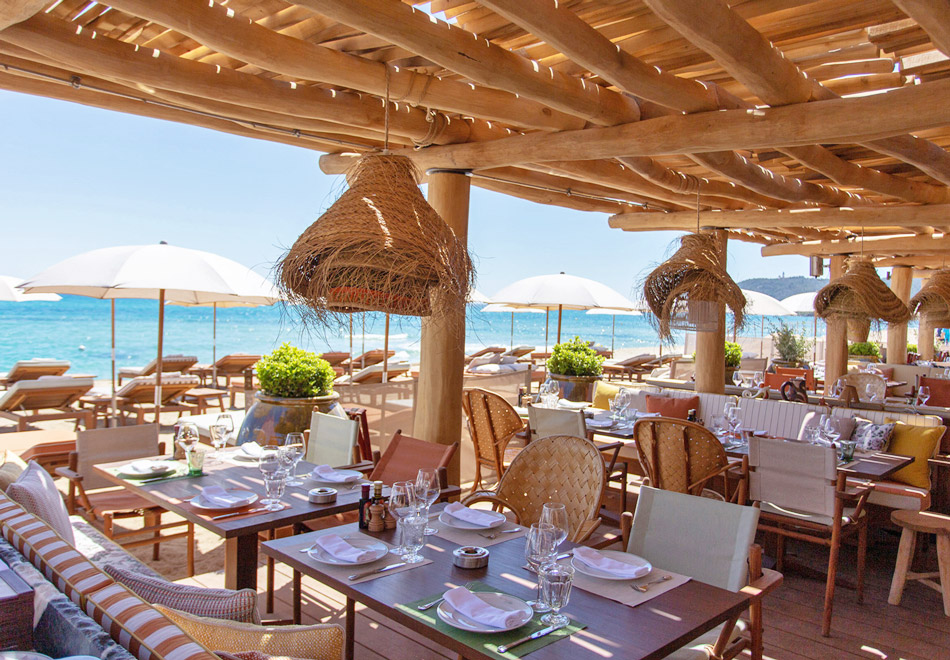 These are the Top 6 Beach Restaurants in St. Tropez