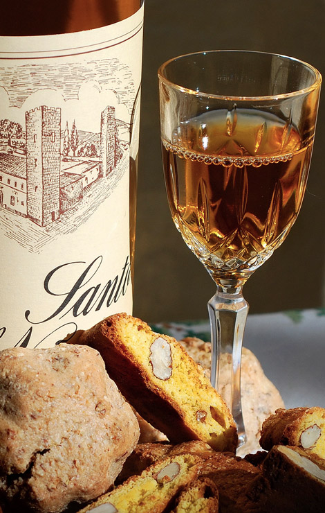Vin Santo and Cantucci
