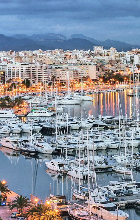 Palma Mallorca port