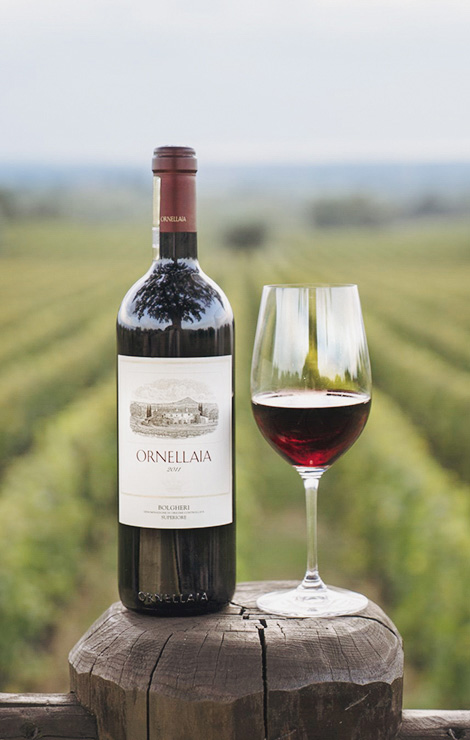 Ornellaia Tuscan red wine