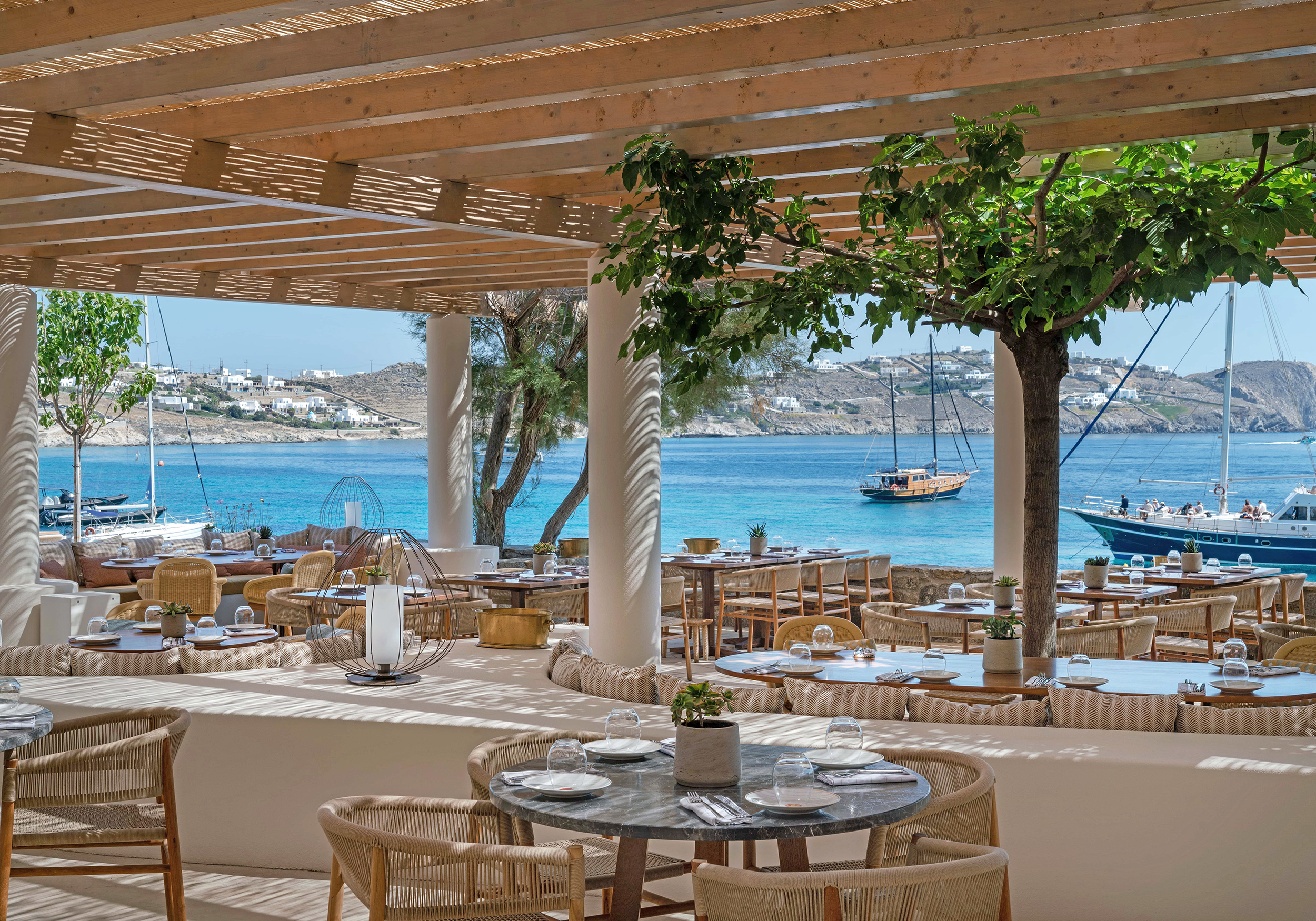 Contemporary Japanese restaurant in Ibiza with great views of